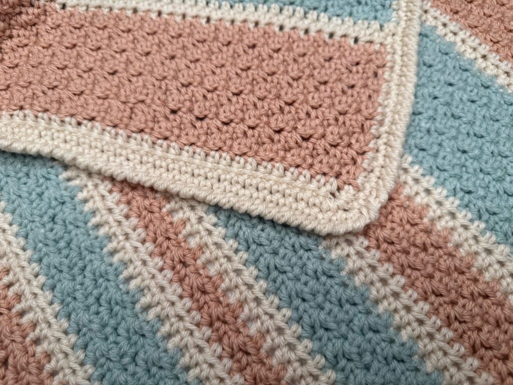 Hi-Low Crochet Blanket
Border