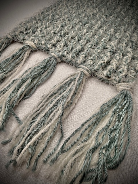 Learn to crochet the Morning Mist Scarf with this Free Pattern.