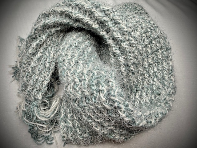 Learn to crochet the Morning Mist Scarf with this Free Pattern.