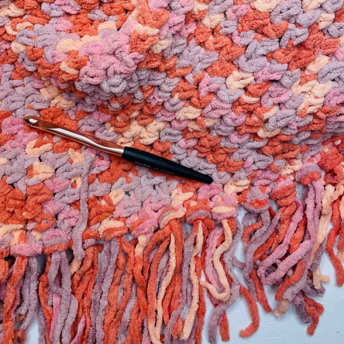 Crochet Chunky Blanket Pattern Free