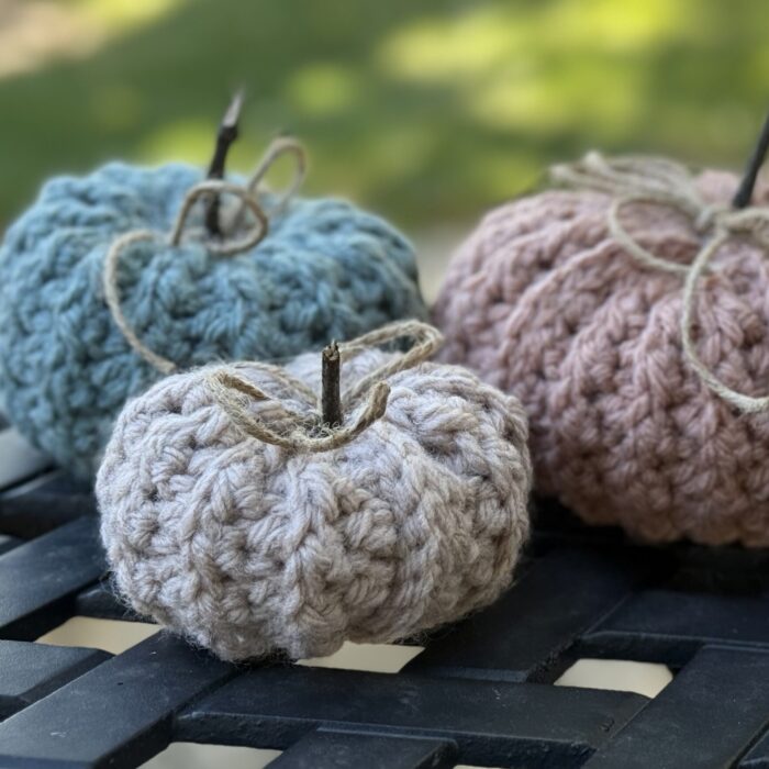 Learn to Crochet the Fall Pumpkin