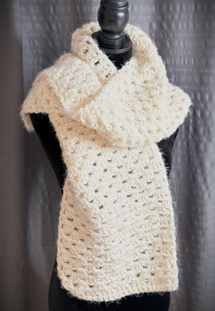 The Soft Simplicity Crochet Scarf