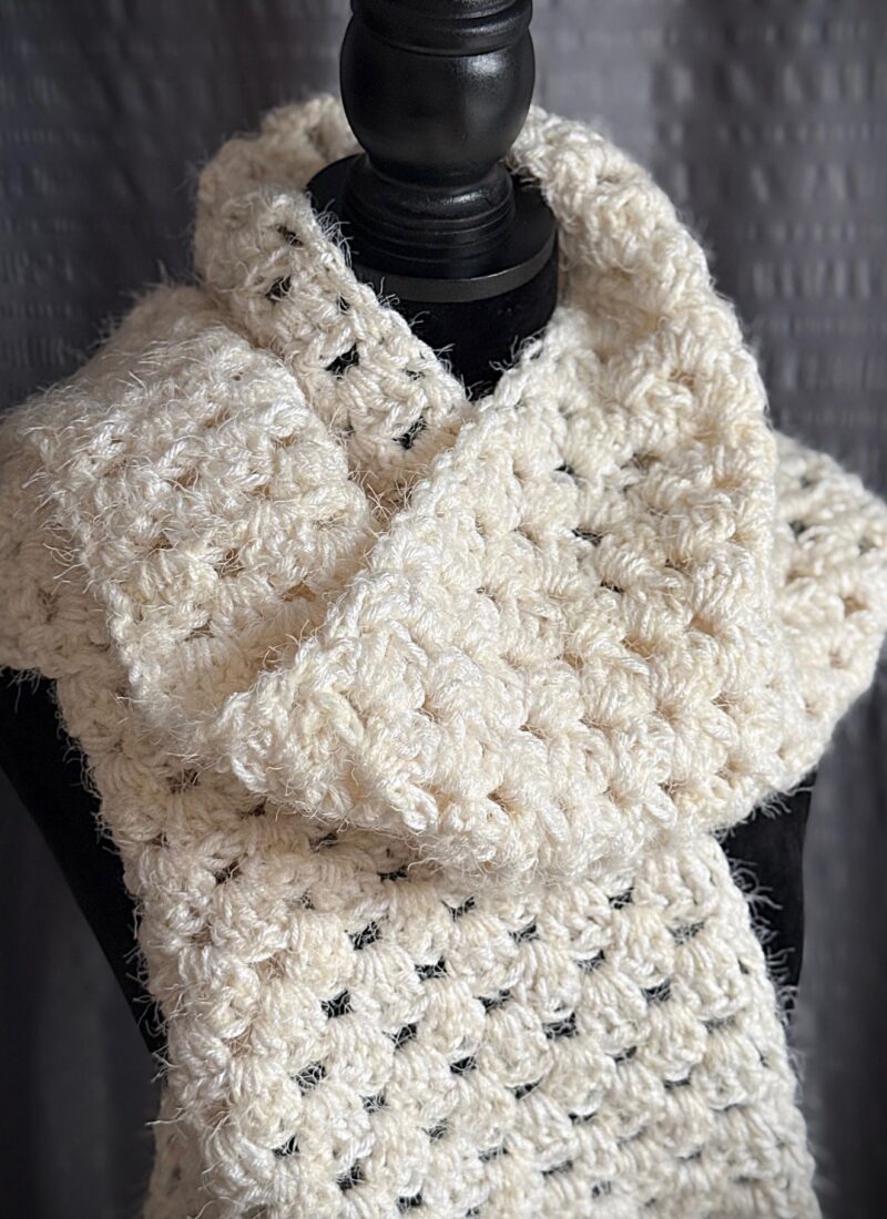 Soft Simplicity Crochet Scarf